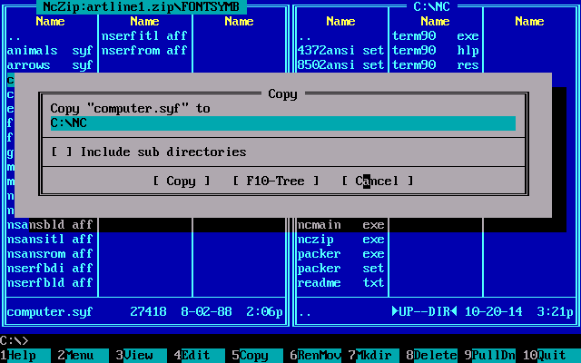 Norton Commander 4 - Copy